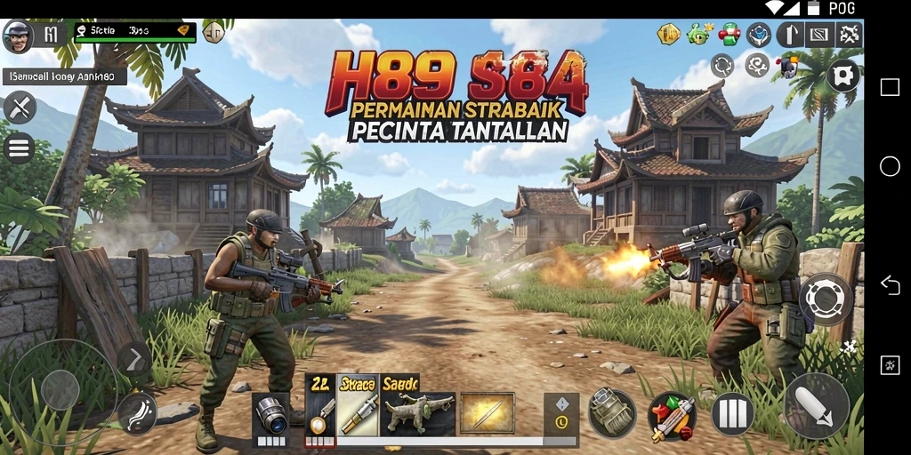 Tampilan gameplay H89 yang menarik dengan berbagai strategi seru.