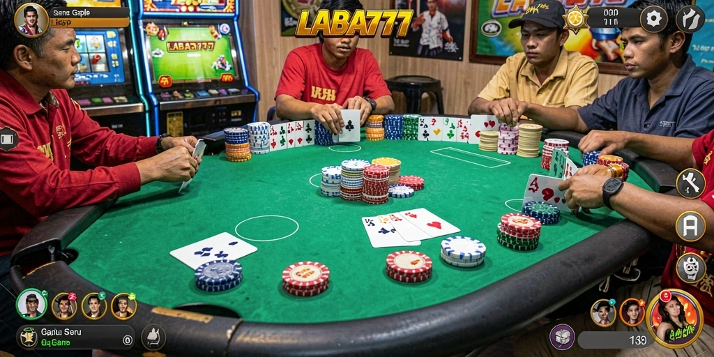 Tampilan gameplay LABA777 yang seru dan interaktif.