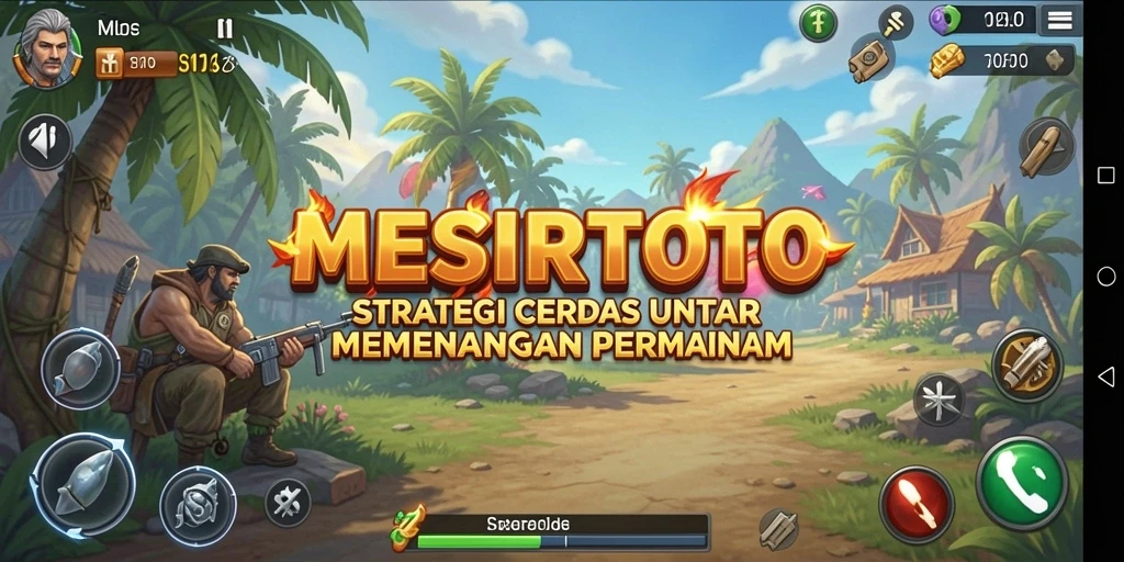 Screenshot gameplay <strong>MESIRTOTO</strong> menampilkan strategi dan taktik yang mendebarkan.