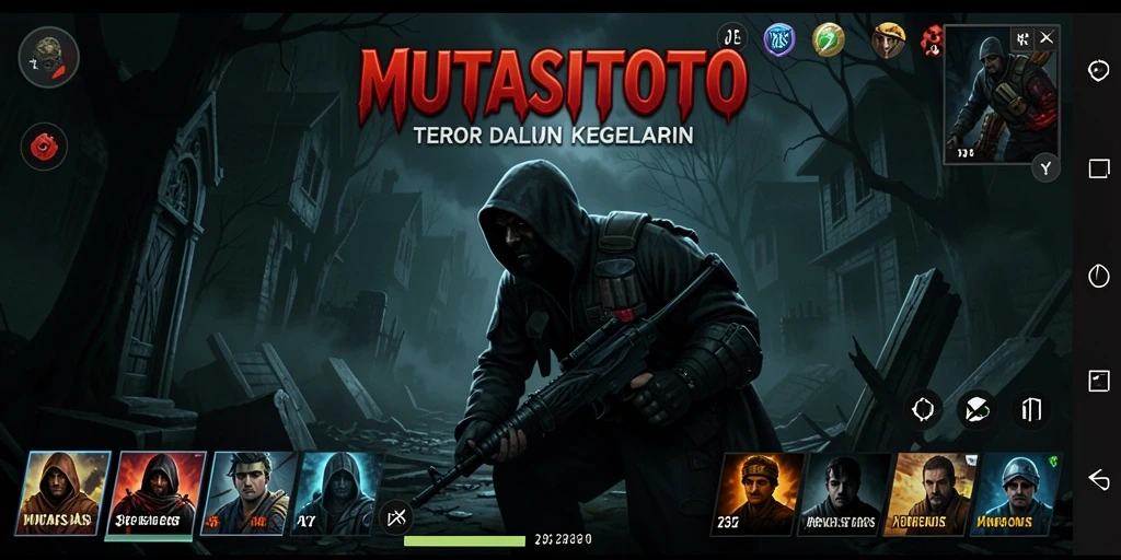 Screenshot menunjukkan momen mencekam dalam gameplay horor.