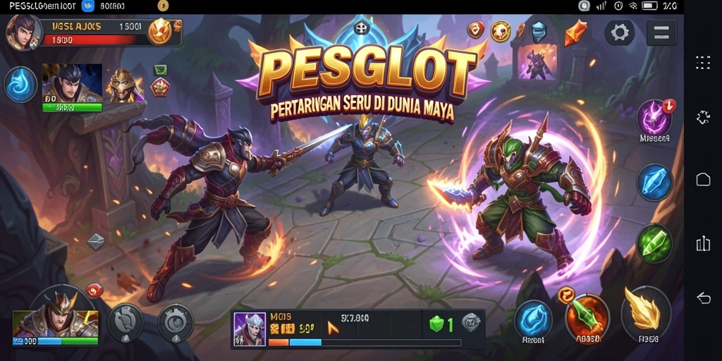 Gameplay seru dari PESGSLOT dalam aksi Fighting.