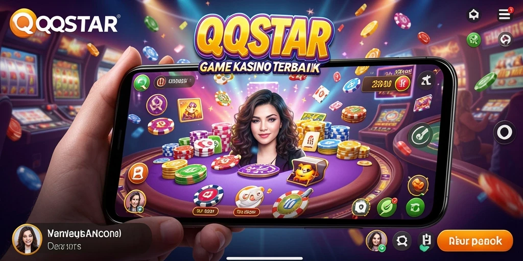 Gameplay QQSTAR yang seru dengan grafis menawan.