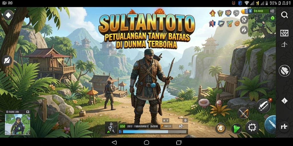 Tampilan menawan dari gameplay Open World SULTANTOTO.