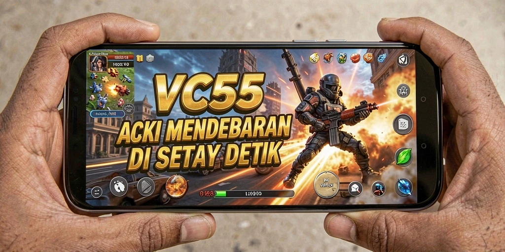 Tampilan menarik dari gameplay VC55 yang penuh aksi dan tantangan.