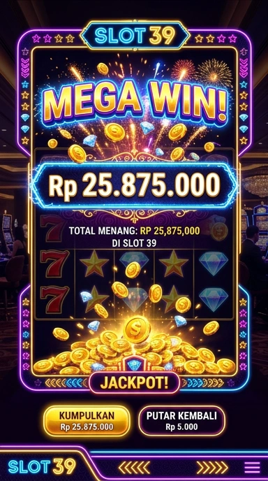 Tampilan antarmuka slot39 yang ramah pengguna.